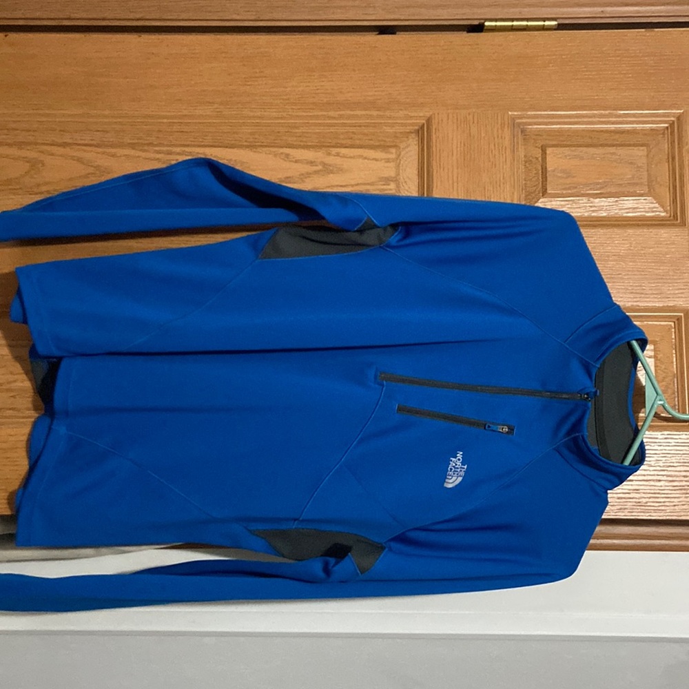 North face quarter zip up.